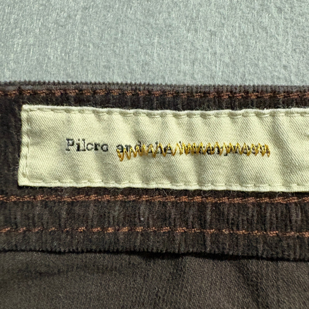 Pilcro and the Letterpress Corduroy Jeans Womens 27 Brown Serif Skinny Pants