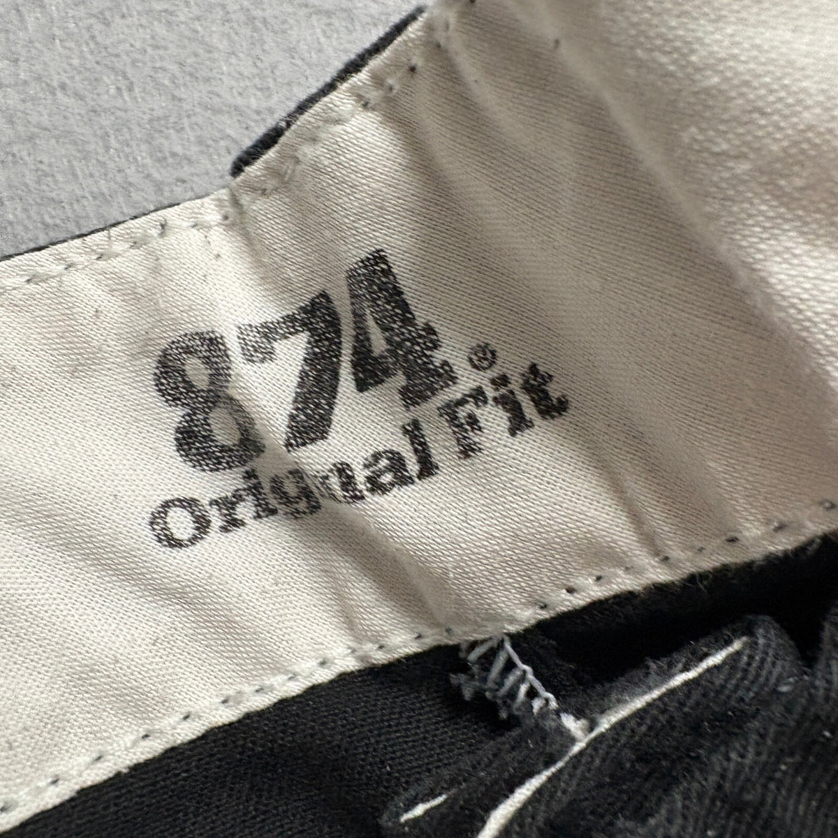 Dickies 874 Original Fit Work Pants Mens 36x30 Black Twill Chino Skate