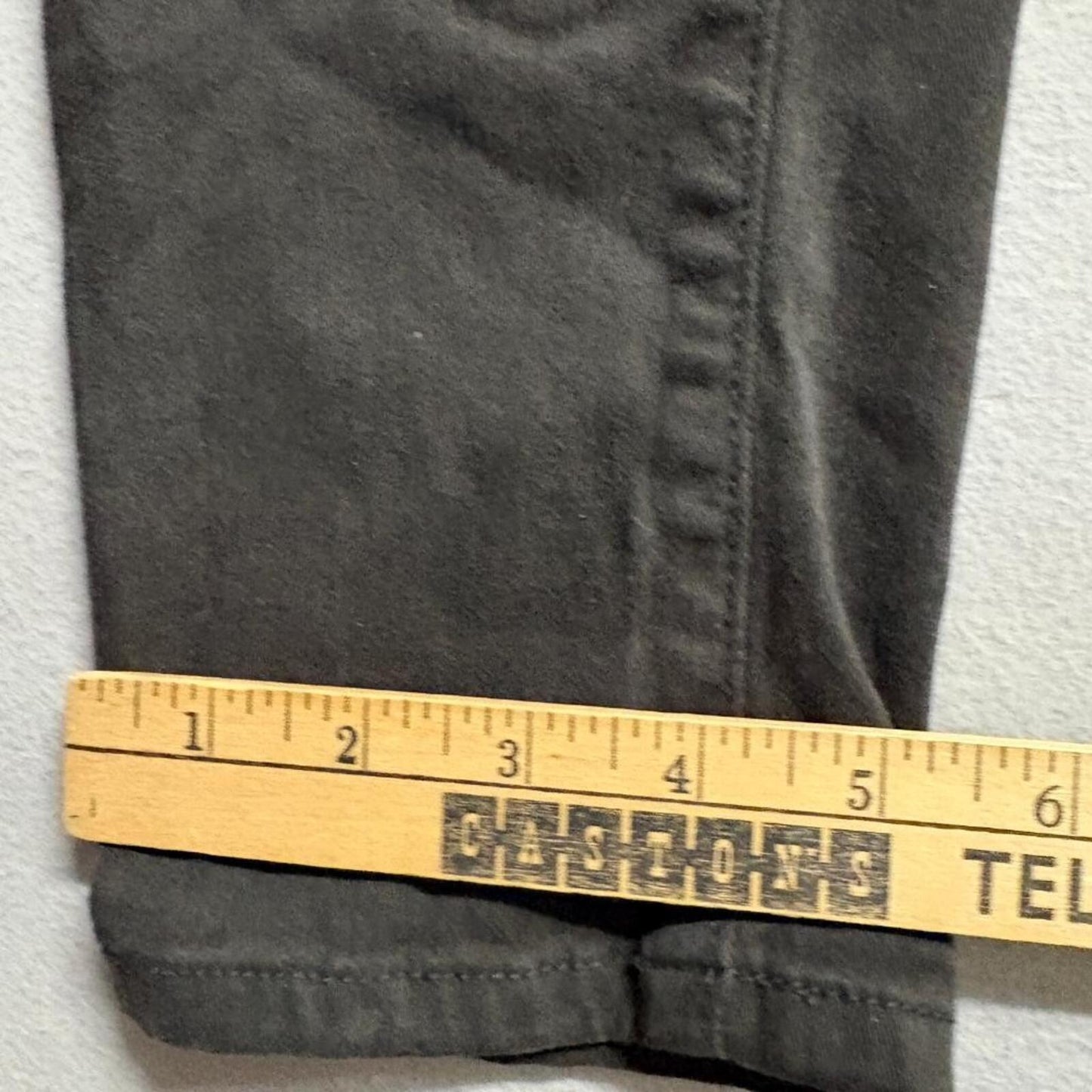 American Eagle Skinny Stretch Pants Womens Size 0 Black Cotton Blend Chino Jeans