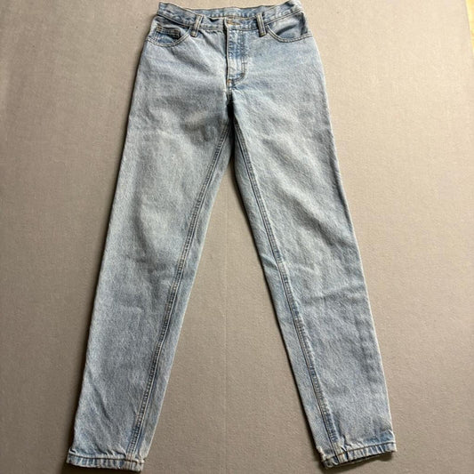 John Galt Brandy Melville Womens Jeans Size S Light Wash High Rise Mom Straight