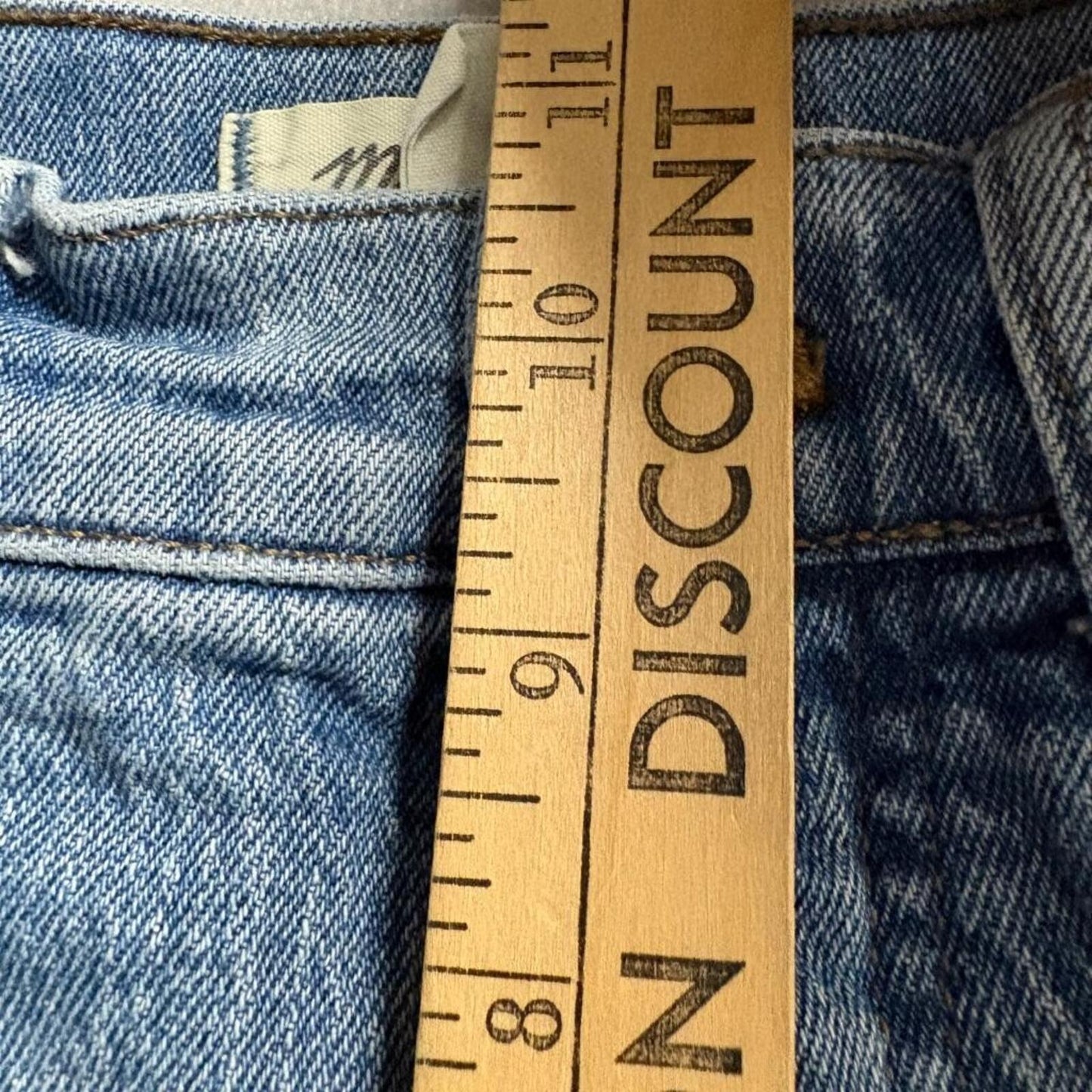 Madewell The 90s Straight Jeans Womens Size 28 Medium Wash Blue Denim