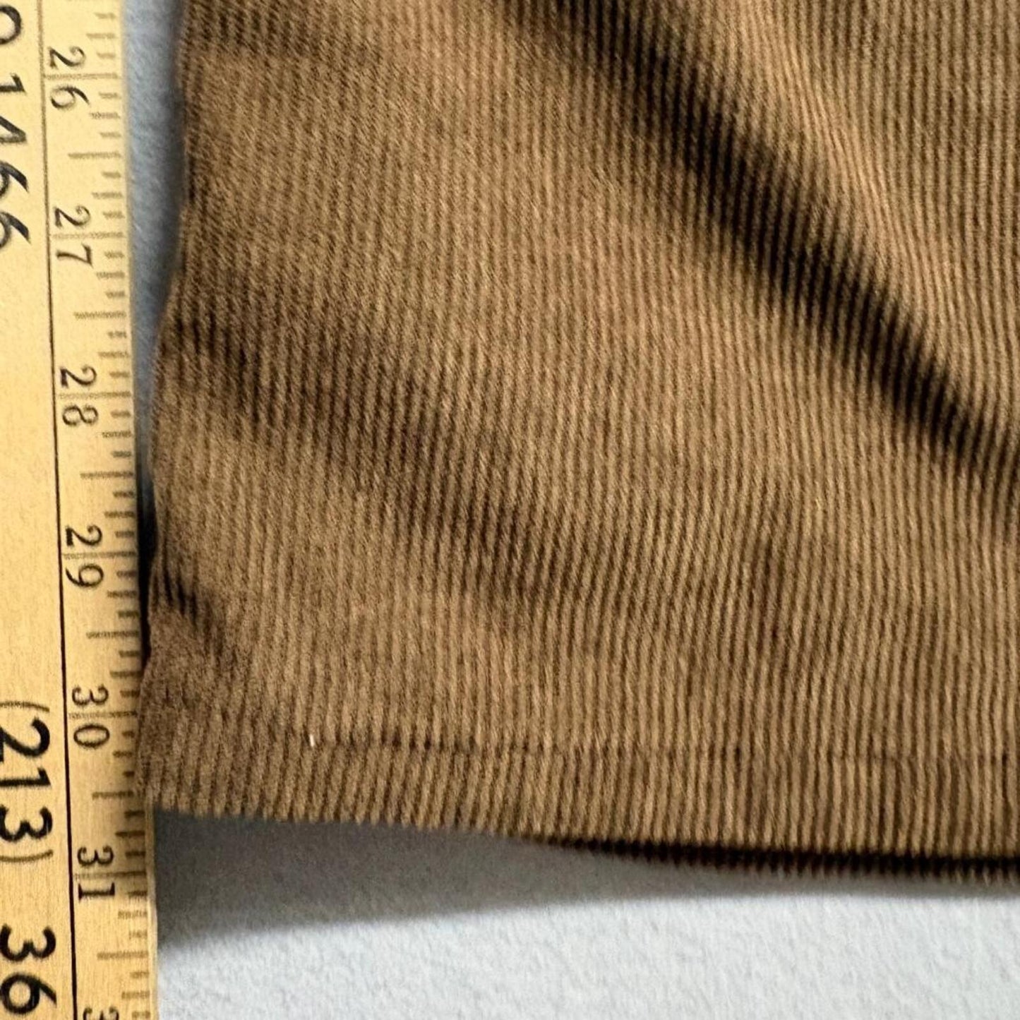 Shein Corduroy Flare Pants Womens Size 6 Brown High Rise Stretch Ribbed