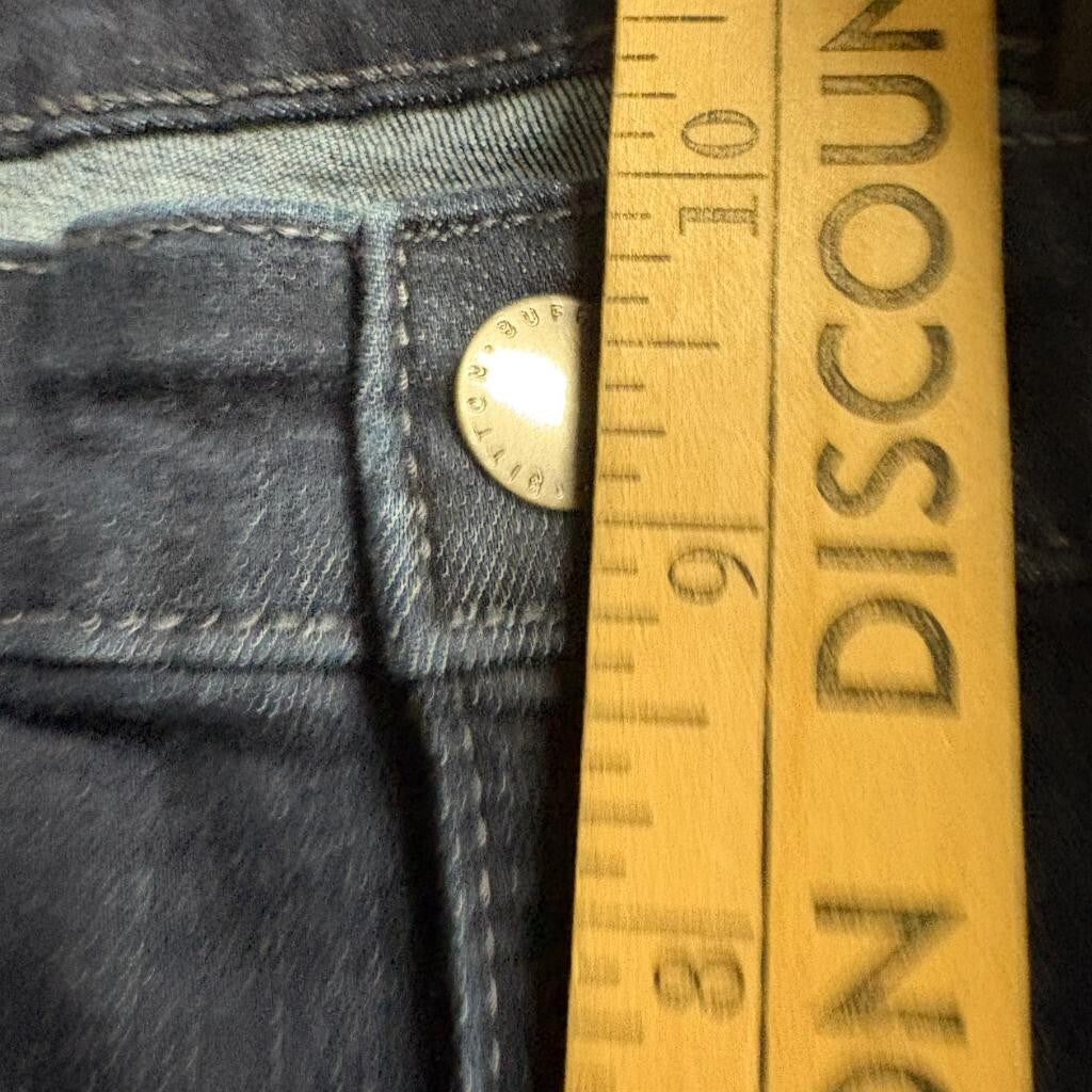 Buffalo David Bitton Alyssa Jeans Womens 10/30 High Rise Straight Leg Blue
