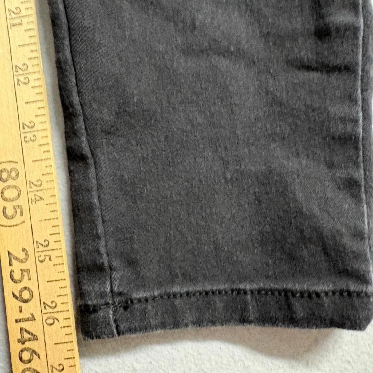 Purple Blues Denim Womens Black Cargo Pants Size S Skinny High Rise Stretch