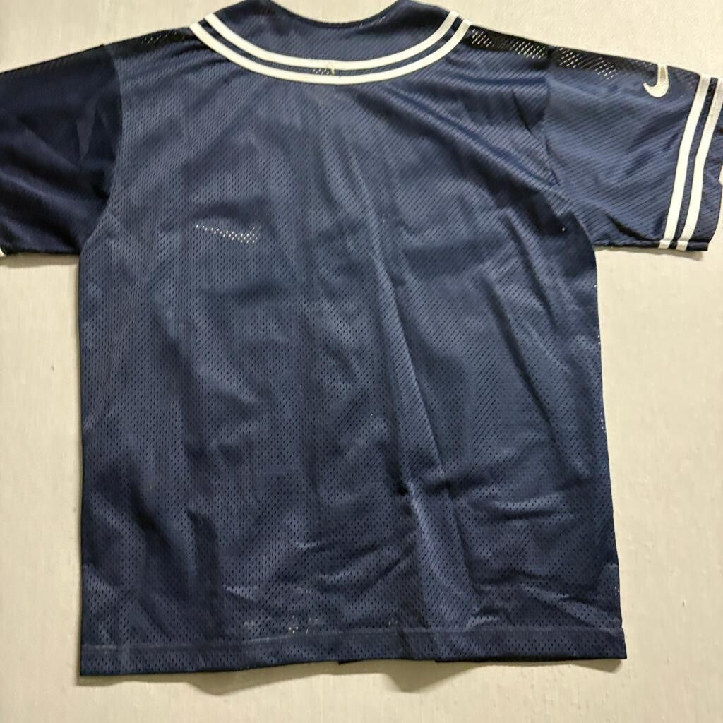 Vintage Nike Mesh Baseball Jersey and Shorts Set Mens Large Blue Made in USA