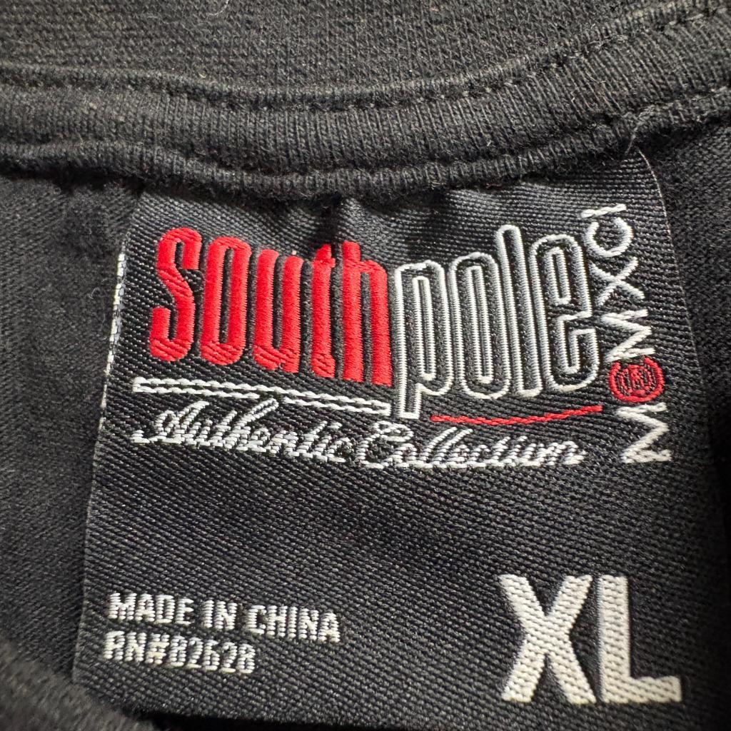 Southpole Graphic T-Shirt Mens XL Black Grind to Build Authentic Collection Tee
