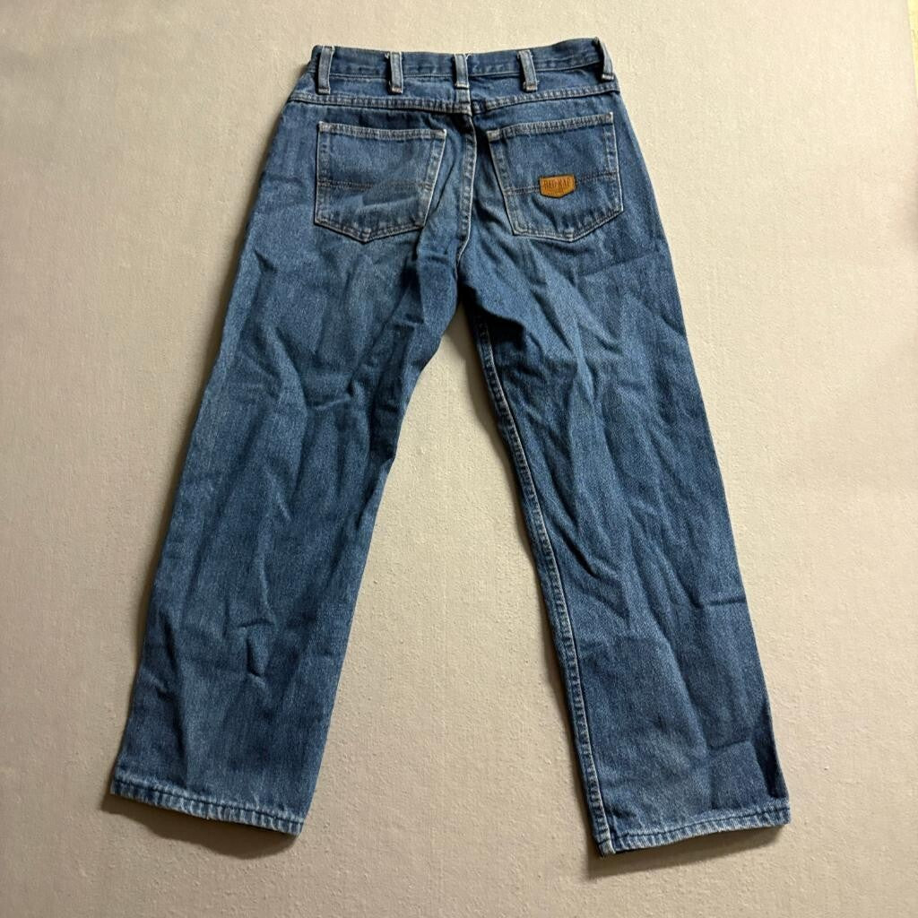 Red Kap Work Jeans Mens 29x30 Blue Denim Straight Leg 100% Cotton PD60PW5