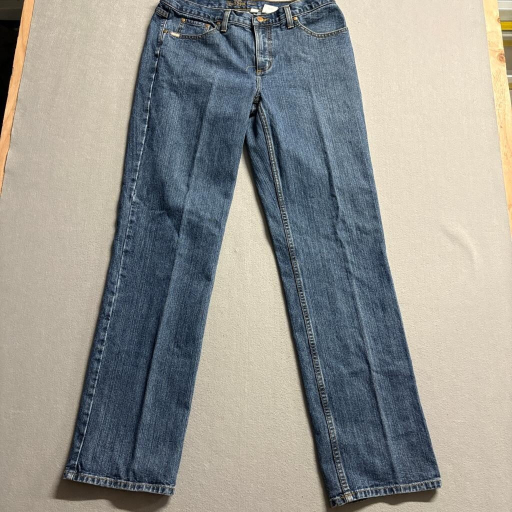 Cruel Girl Slim Jeans Womens 15 XLong Blue Denim Straight Leg High Rise Western