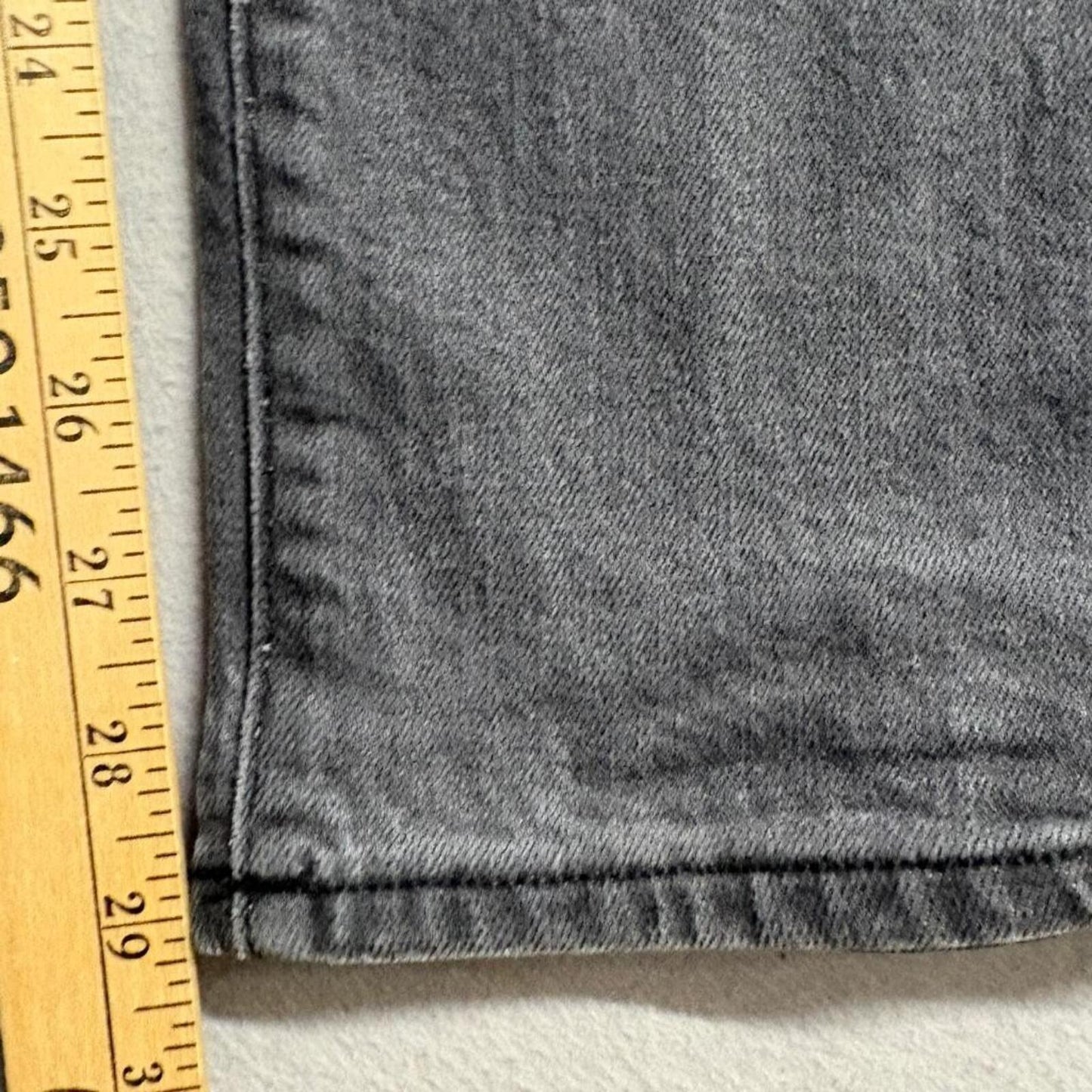 Mutual Weave The Athletic Jeans Womens 29x32 Gray Denim Straight Leg Pants