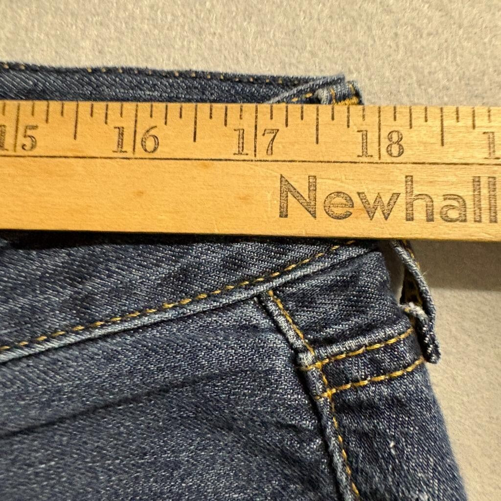 Levis Middy Straight Jeans Mens 31x30 Blue Denim Medium Wash Pants