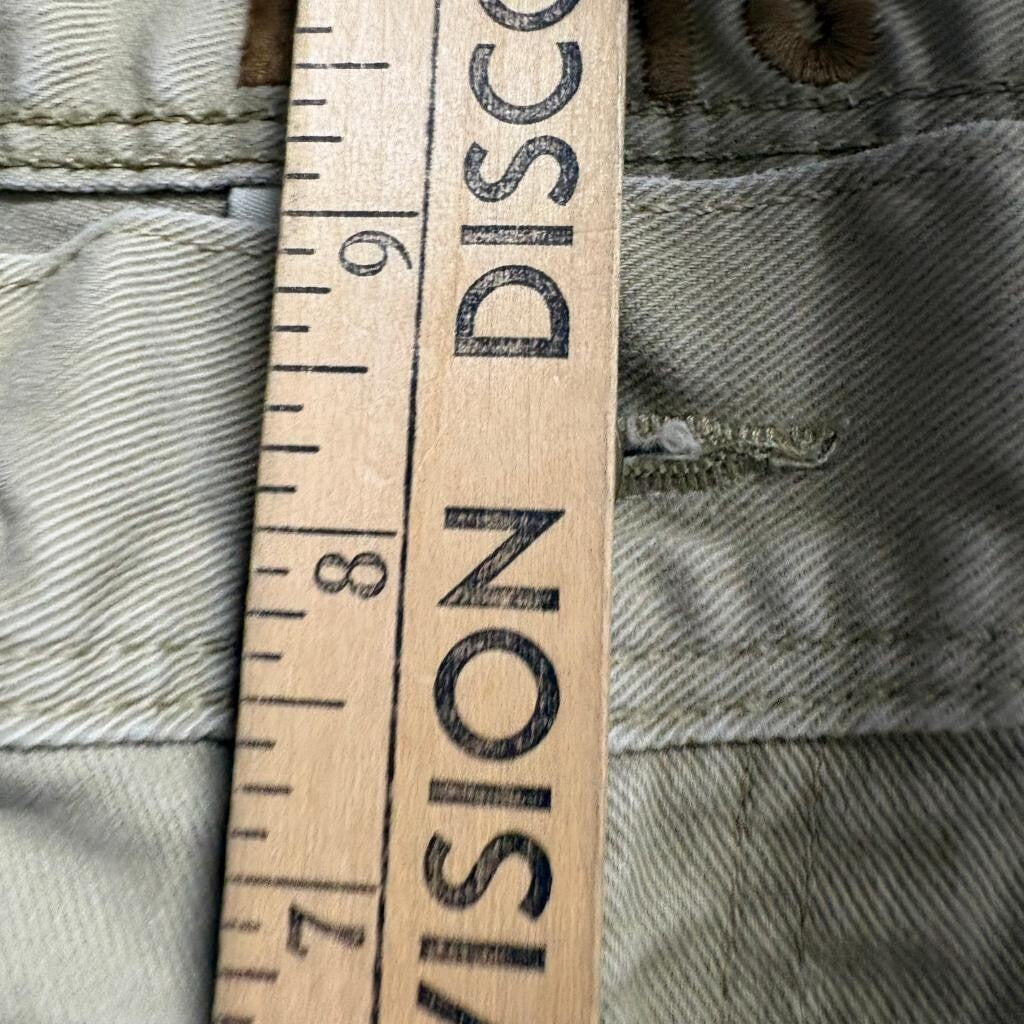 Levis 511 Skinny Pants Mens 32x32 Khaki Tan Cotton Blend Stretch Chino 5-Pocket