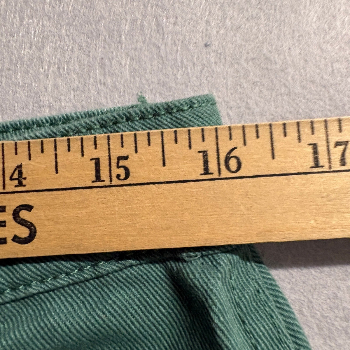 H&M Divided Womens Green Cotton Carpenter Utility Pants Size 10 Straight Leg
