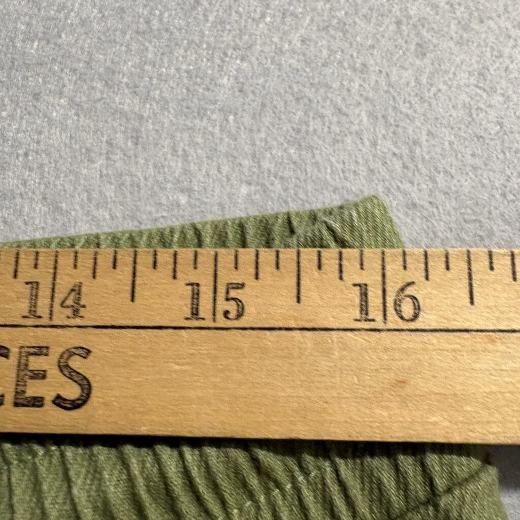 Reverb Jenkins Original Women Jogger Pants Medium Green Cotton Blend Drawstring