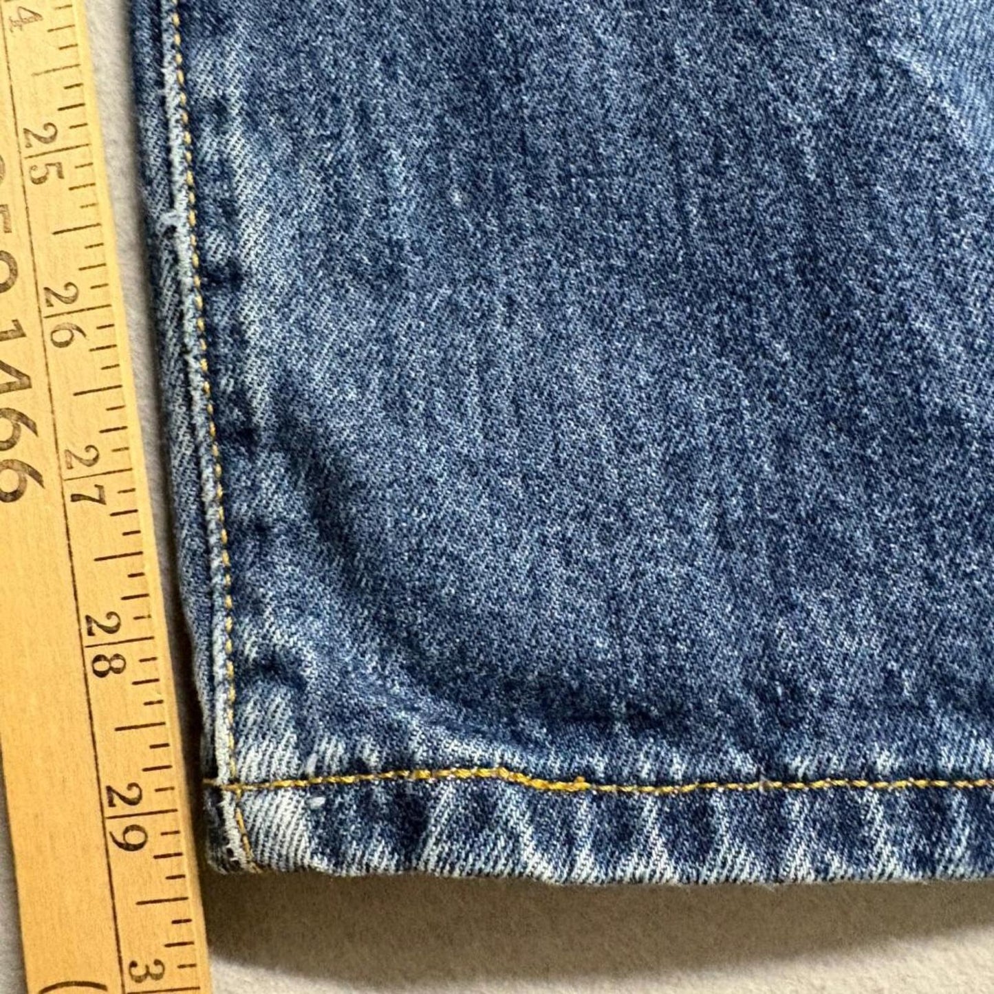 Levi's 501 Original Fit Jeans Mens 36x30 Blue Denim Button Fly Straight Leg