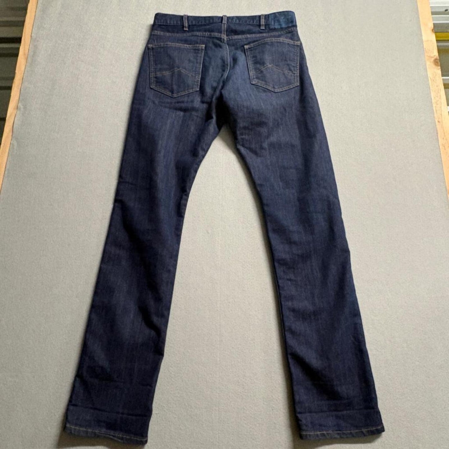 Patagonia Straight Fit Stretch Jeans Mens 32x34 Organic Cotton Blue Denim