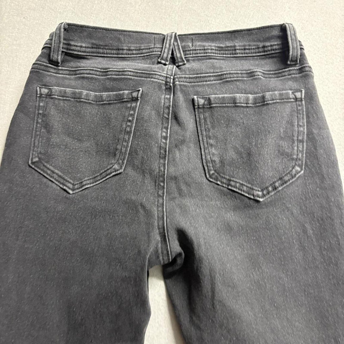 Angels Forever Young Jeans Womens Size 6 Black Denim Forever Convertible Skinny