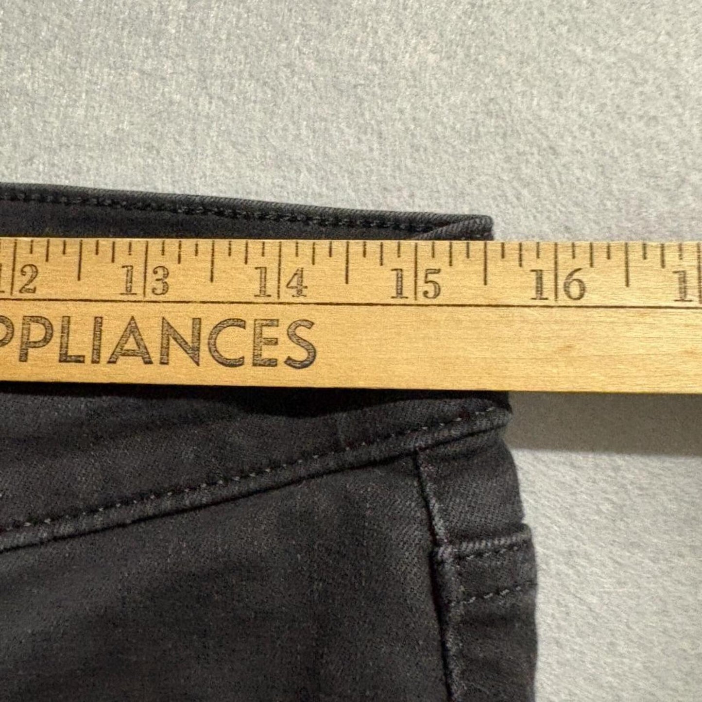 Levi's 720 High Rise Super Skinny Jeans Womens 29x30 Black Denim Stretch
