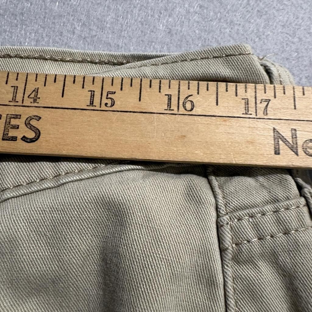 Levis 514 Straight Fit Pants Mens 34x30 Tan Khaki Cotton Blend Chino Jeans