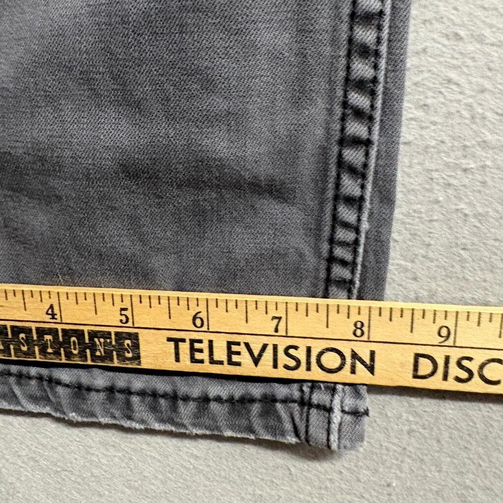 Levi's 514 Straight Fit Jeans Mens 31x32 Gray Denim Cotton Pants
