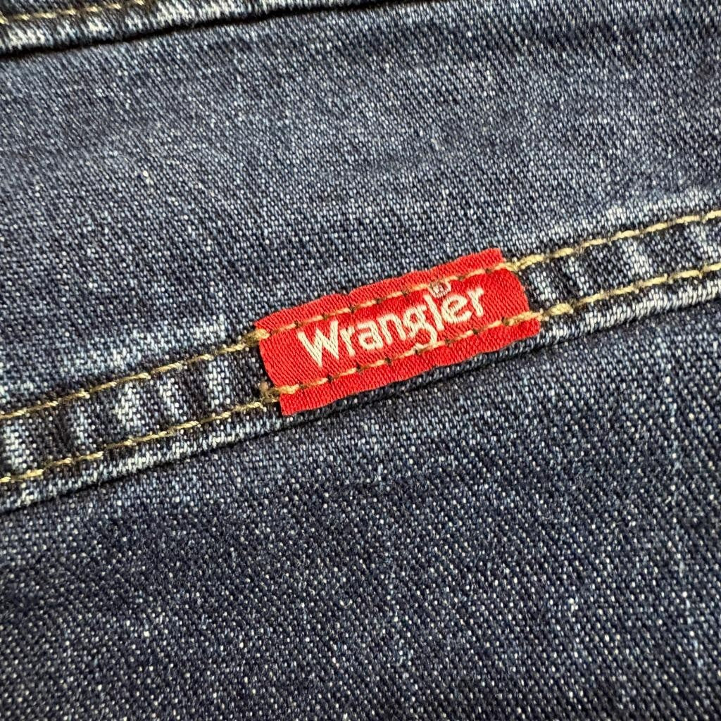 Wrangler Carpenter Jeans Mens 30x32 Blue Denim Utility Work Pants
