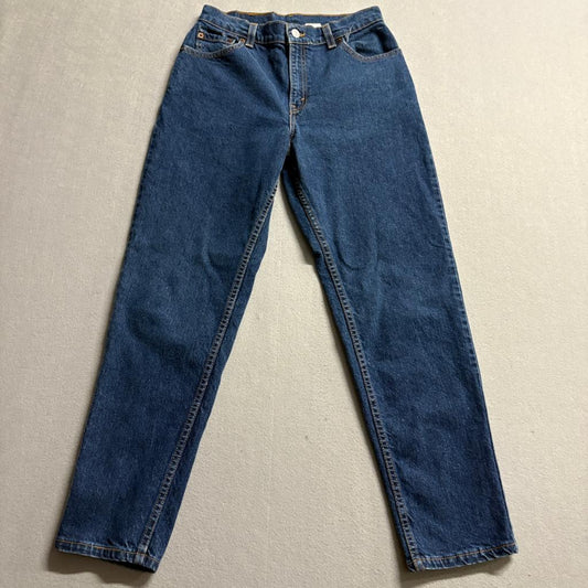 Vintage Levis 550 Womens Jeans Size 6 M Pet Relaxed Fit Tapered Leg Made in USA