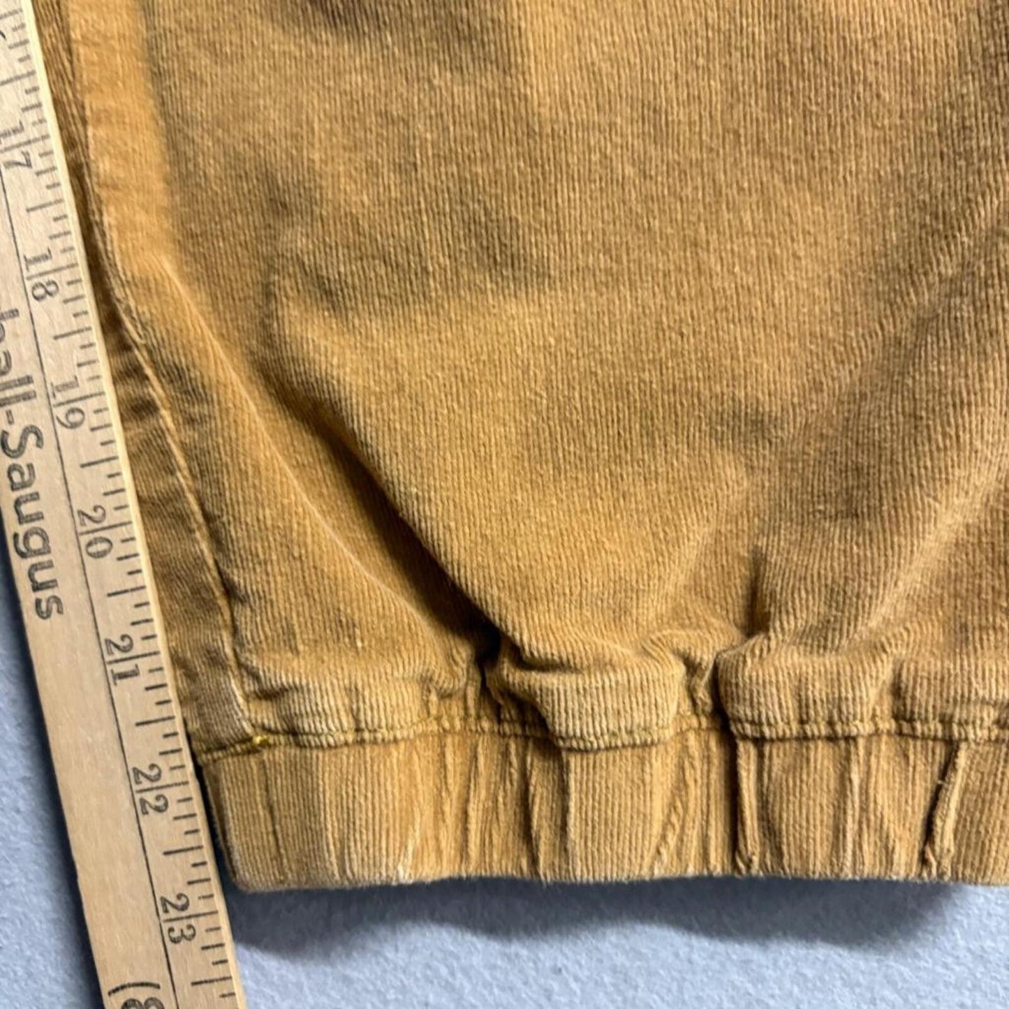 Arizona Jean Co Corduroy Joggers Womens XXL Brown Cotton Stretch Crop Pants