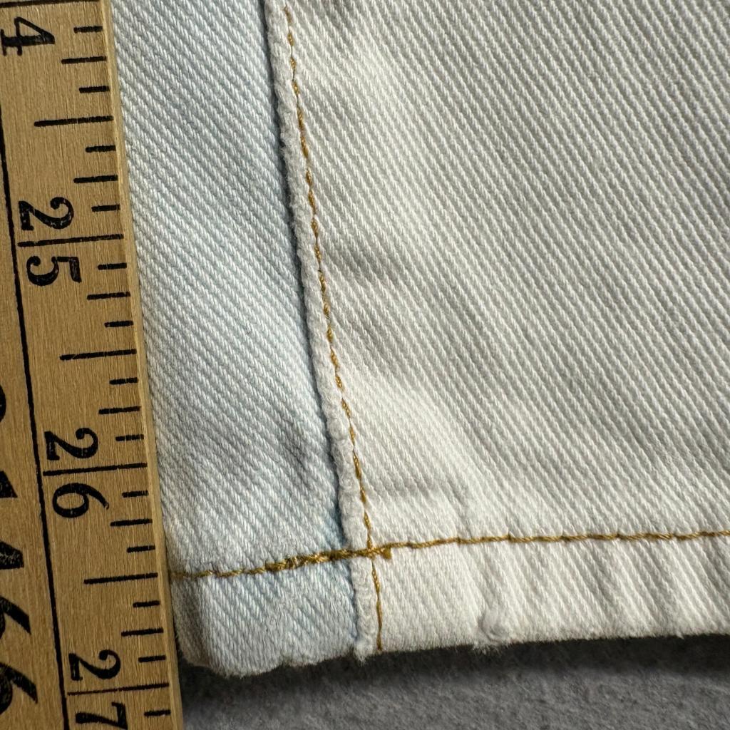 PacSun Colorblock Mom Jeans Womens 23 Blue Light Wash Denim High Rise Patchwork
