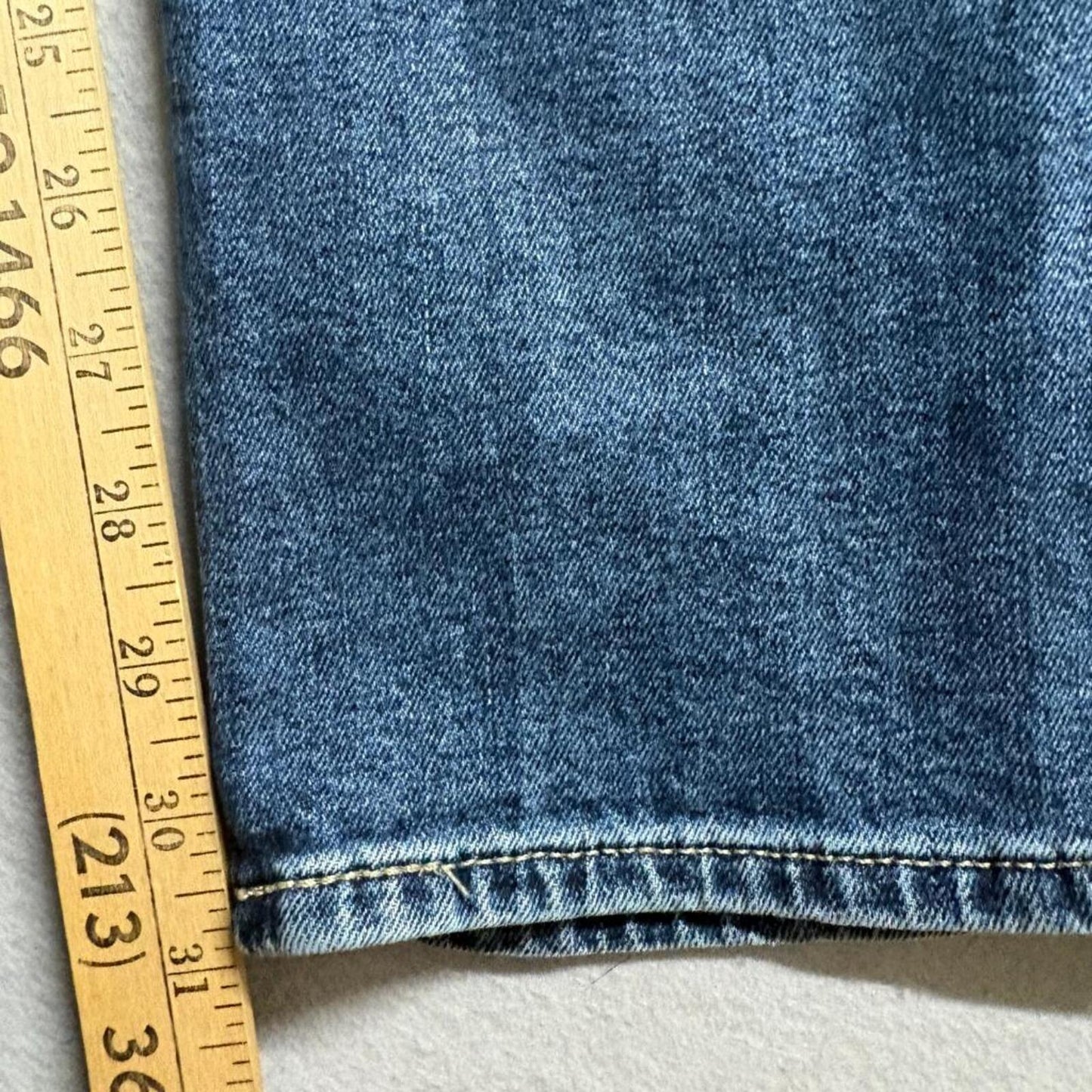 Signature by Levi Strauss Co Mens Jeans 34x32 S61 Relaxed Fit Blue Denim