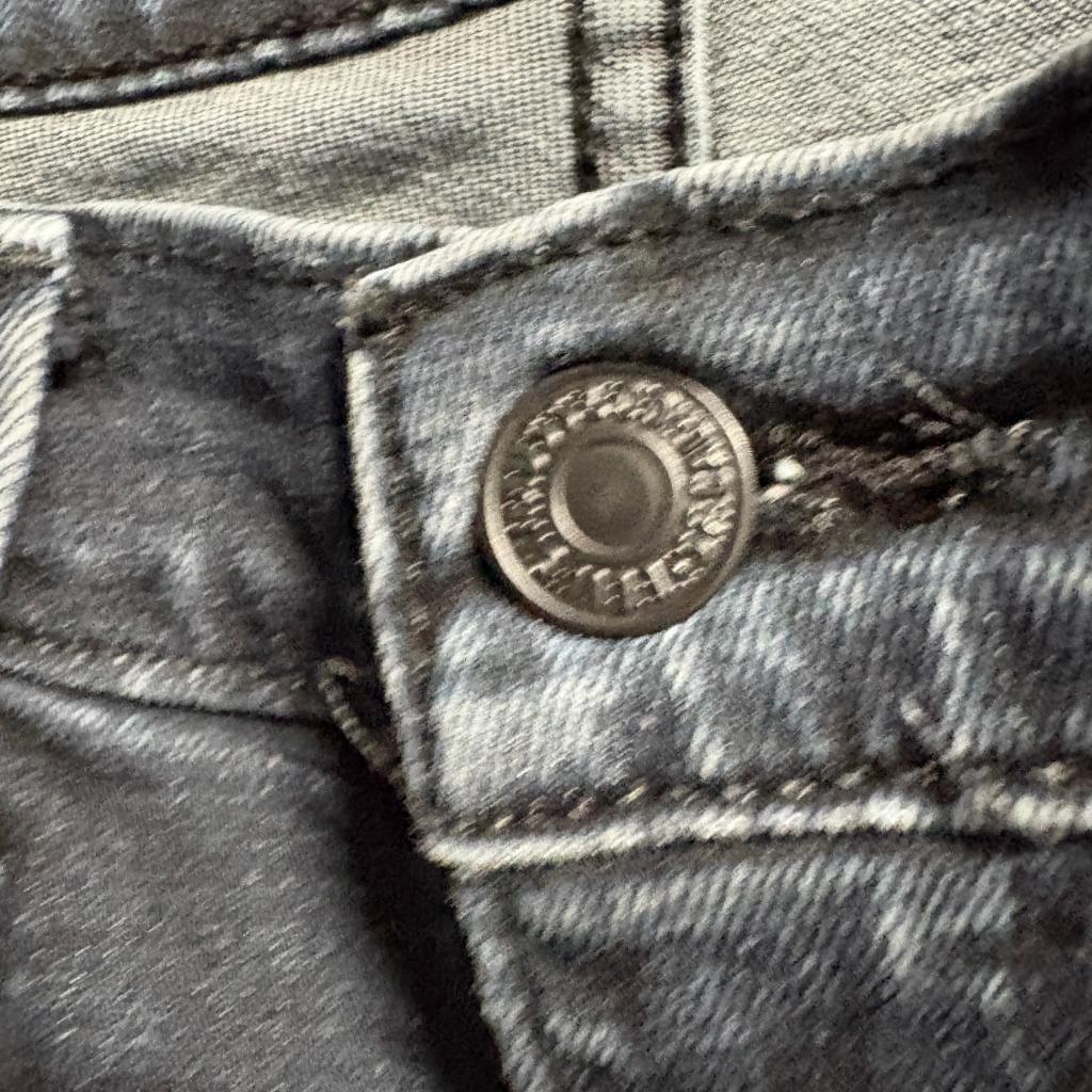 Levi's 710 Super Skinny Jeans Womens 27 Dark Wash Raw Hem Stretch Denim W27 L30
