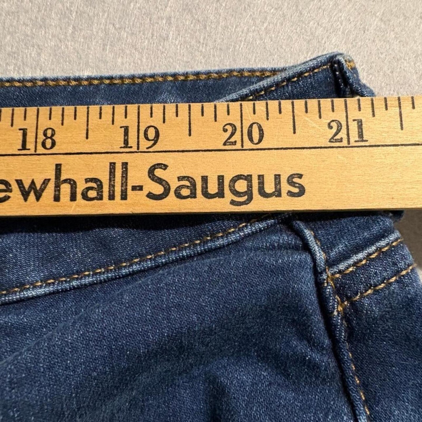 NYDJ Ami Skinny Jeans Womens 22W Blue Denim Stretch Plus Size