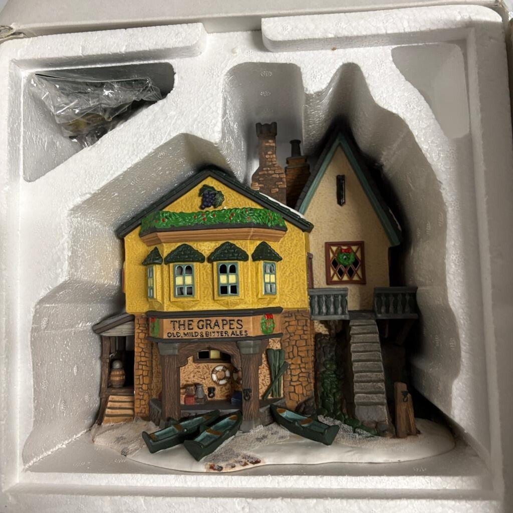 Department 56 Dickens Village The Grapes Inn 5th Edition 1996 Christmas 57534