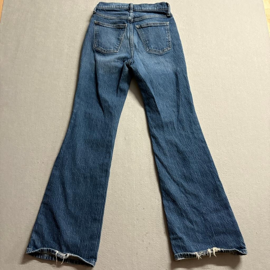 Universal Thread High Rise Flare Jeans Womens 2/26R Blue Stretch Denim