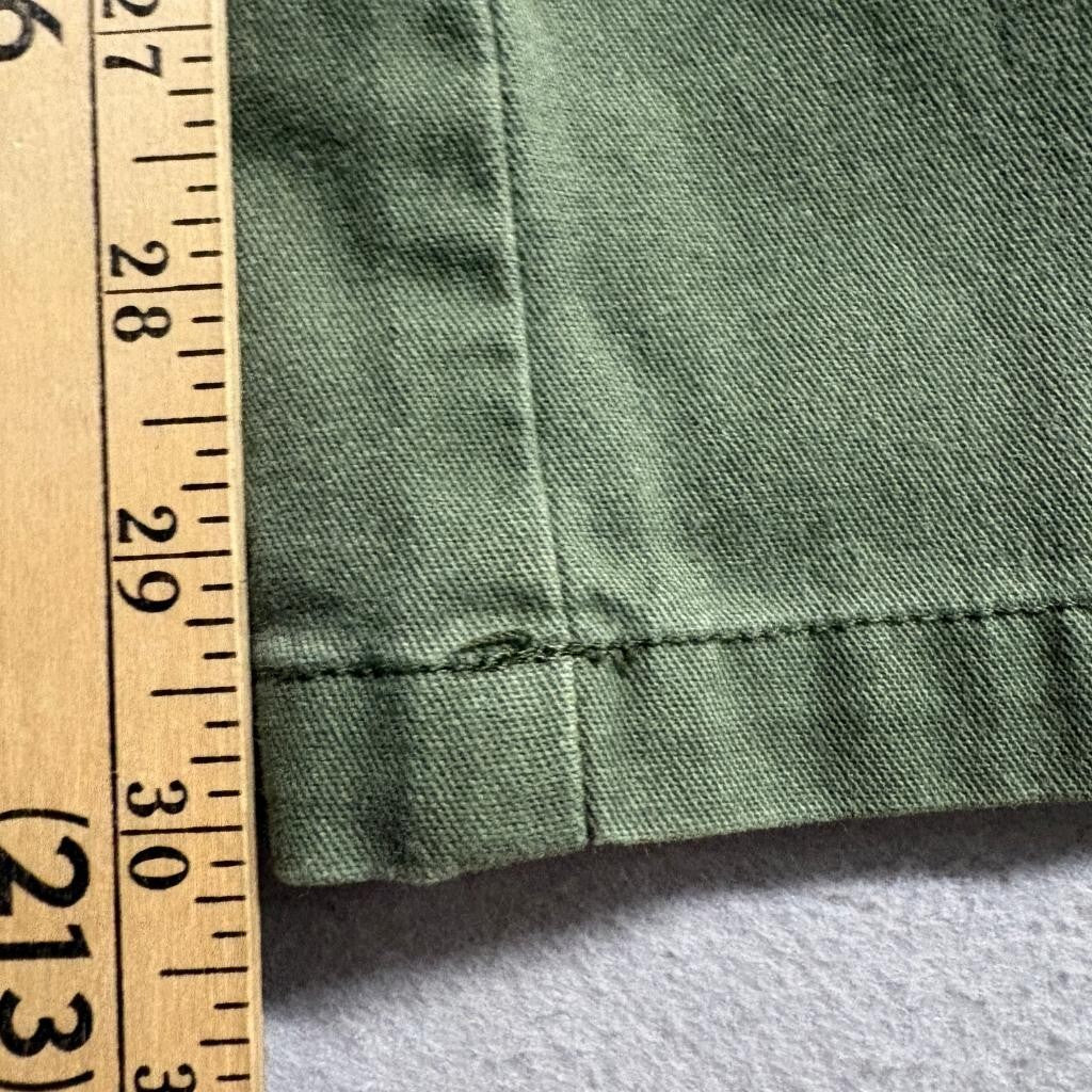 J. Galt Brandy Melville Cargo Pants Womens Small Green Wide Leg Utility Y2K
