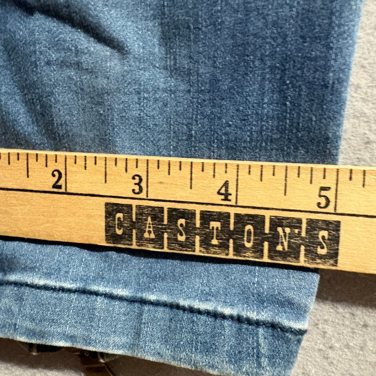 Fashion Nova Cargo Jeans Womens Size 13 Blue Denim Skinny Utility Zipper Ankles