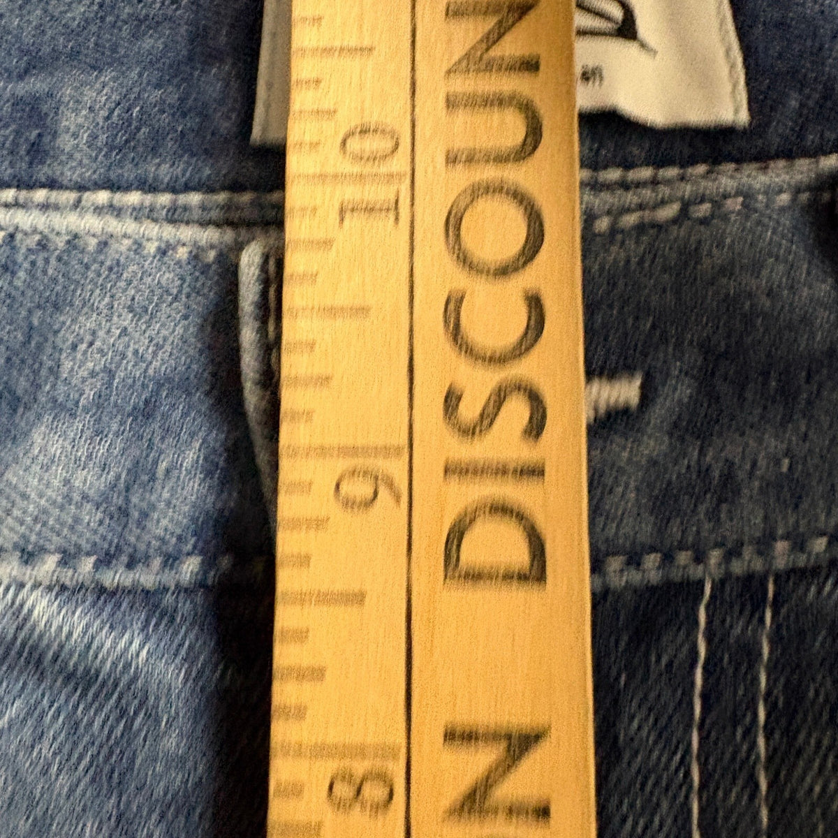 RSQ Carpenter Jeans Womens Size 25 Blue Denim High Rise Straight Leg Utility