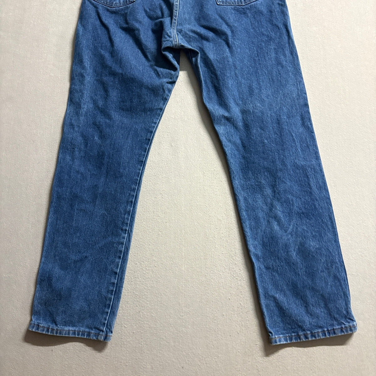 Wrangler 13MWZPW Cowboy Cut Original Fit Jeans Mens 40x34 Blue Denim Heavyweight