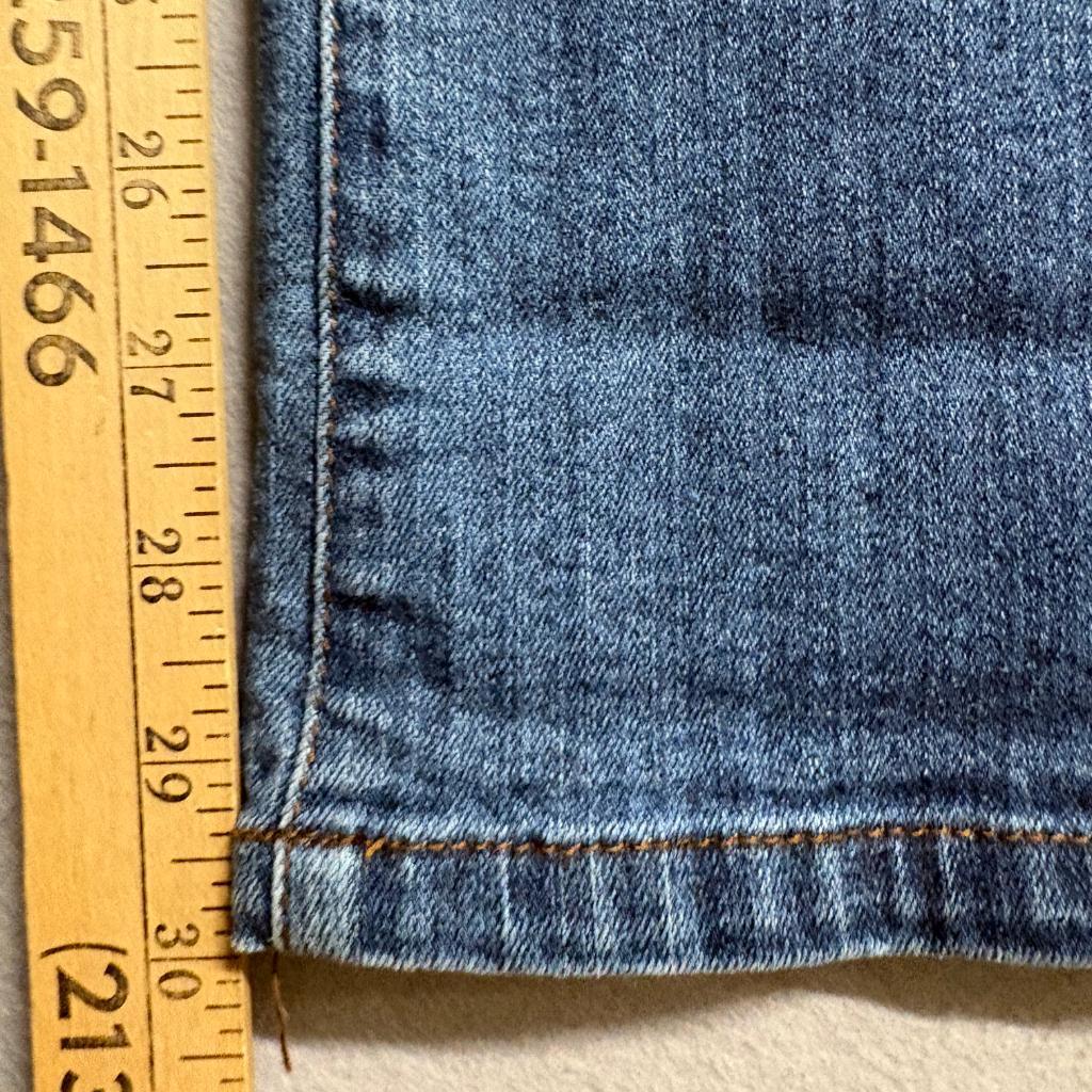 Smith's Workwear Dungarees Stretch Bootcut Jeans Womens 18W Blue Denim