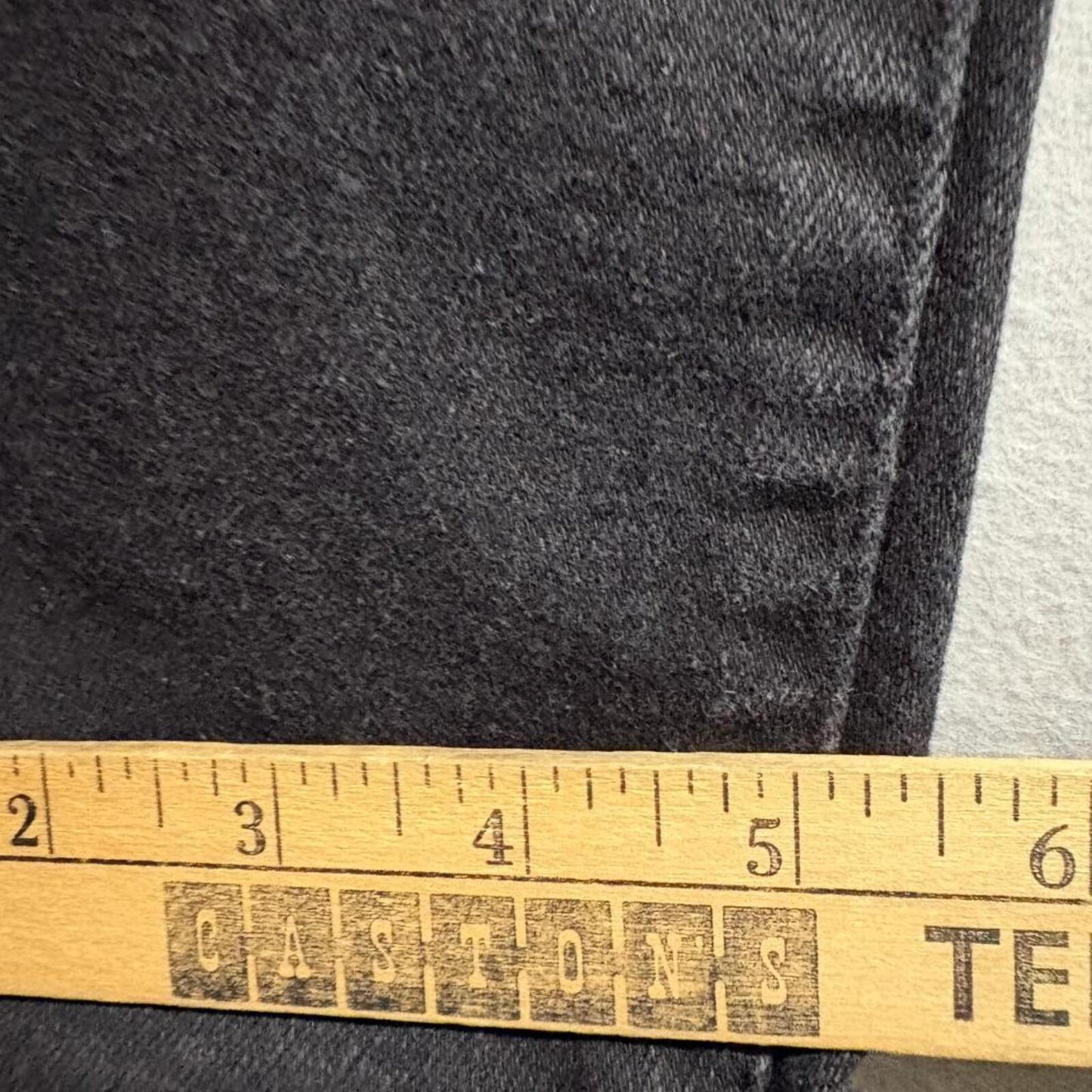 Wax Jean Collection Womens Size 7 28 Black Distressed Ripped Skinny Jeans