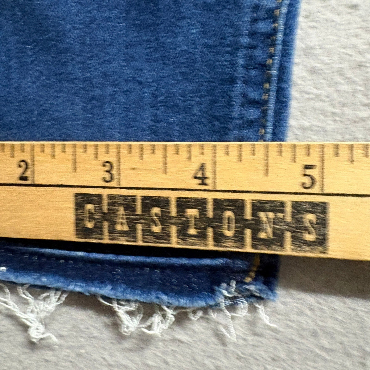 7 For All Mankind Blair High Waist Ankle Skinny Jeans Womens 25 Raw Hem Blue