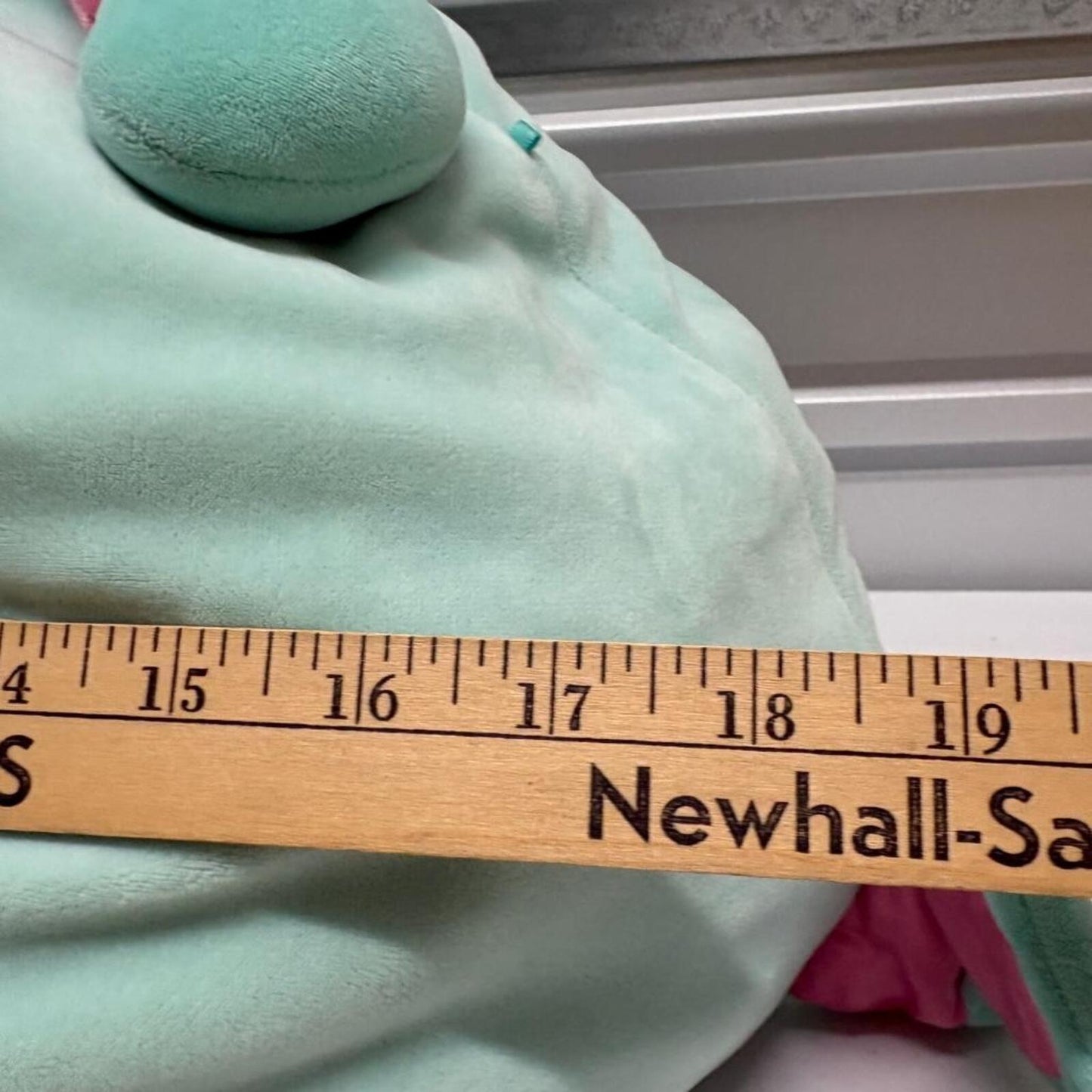 Squishmallows Reina the Butterfly 16 Inch Teal Pink Plush Kellytoy Large