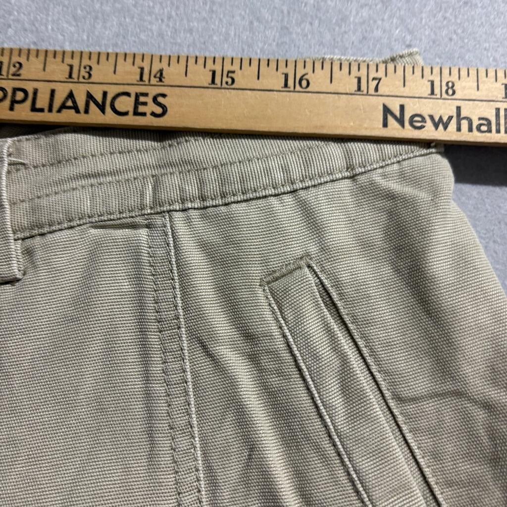 Tommy Bahama Relax Cargo Shorts Mens 36 Beige Khaki Tencel Cotton Blend