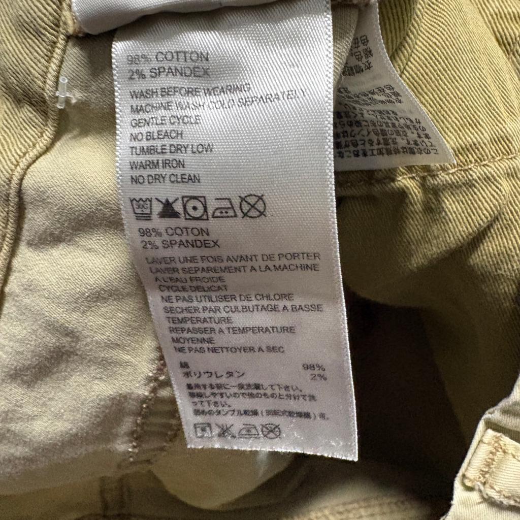 Tommy Bahama Jeans Mens 34x32 Khaki Beige Chino Pants Cotton Stretch