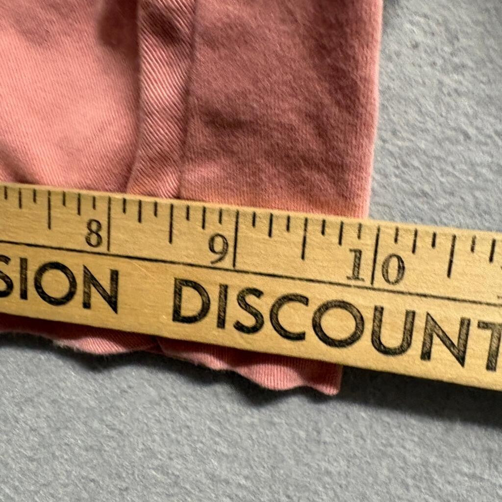 Sun + Stone Mens Cargo Shorts Medium Pink Cotton Blend Elastic Drawstring Waist