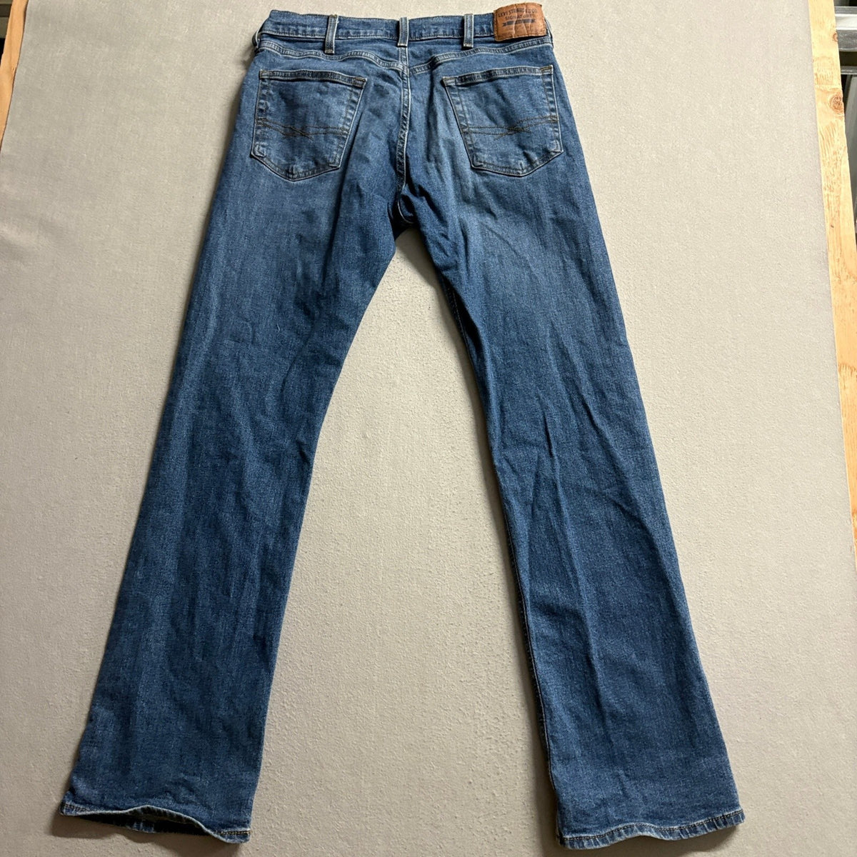 Levi Strauss Signature Gold Bootcut Jeans Mens 32x32 Blue Denim Pants