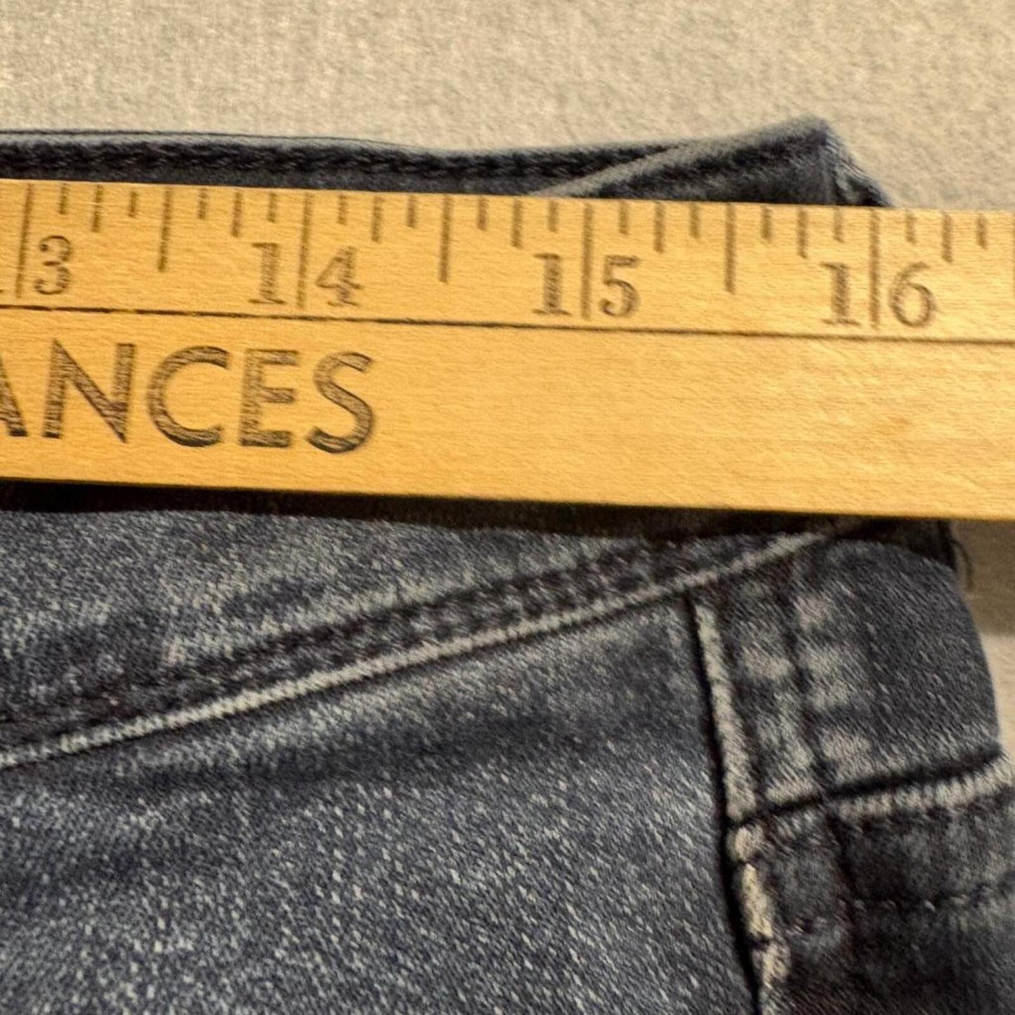Colins Jeans Mens 32x30 Danny Slim Fit Low Rise Dark Wash Denim Blue 1056612