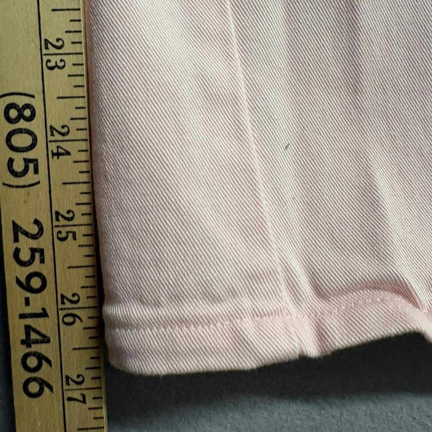 Style & Co Denim Tummy Control Tapered Leg Jeans Womens Size 8 Pink Stretch
