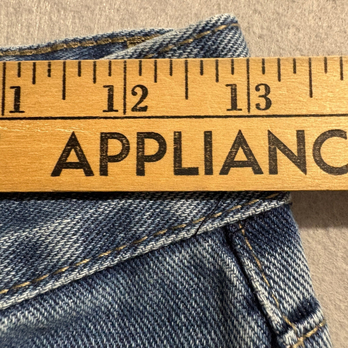 TRTR Wide Leg Jeans Womens Size 0 Blue Denim High Rise Distressed Hem Y2K