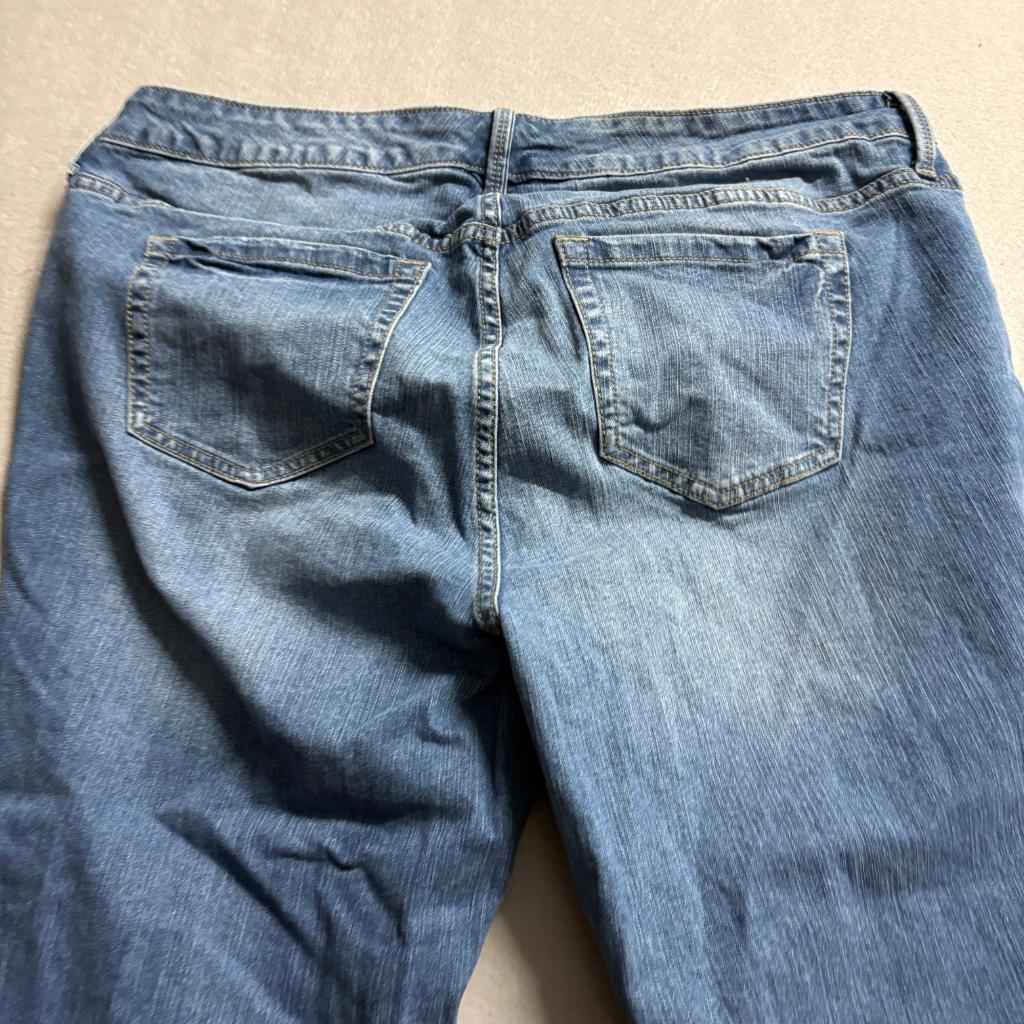 Torrid Perfect Skinny Ankle Jeans Womens 16XS Blue Denim Vintage Stretch Cropped