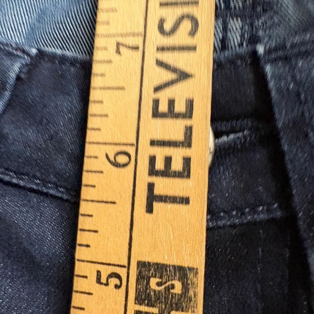Guess Power Skinny Jeans Womens 26 Dark Wash Blue Denim Stretch Low Rise