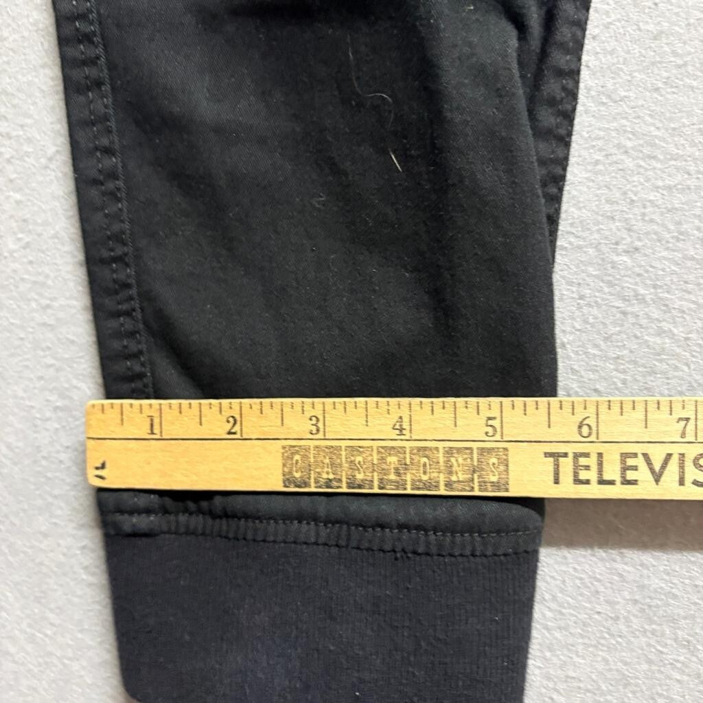 H&M Divided Womens Black Cargo Jogger Pants Size Medium Elastic Waist Stretch